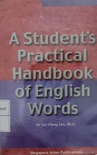 Image of A Student's Practical Handbook of English Words
