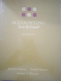 Image of Accounting: Text & Cases