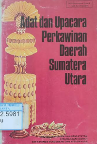 Image of Adat dan Upacara  Perkawinan Daerah Sumatra Utara