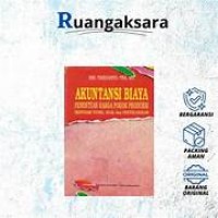 Akuntansi Biaya penentuan harga pokok produksi