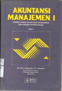 Akuntansi Manajemen 1