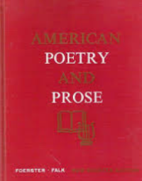 Image of American Poetry and Prose