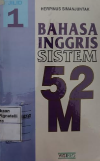 Image of Bahasa Inggris Sistem 52 M Jilid 1