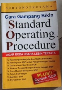 Image of Cara Gampang Bikin Standard Operating Procedure