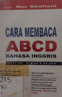 Image of Cara Membaca ABCD Bahasa Inggris
