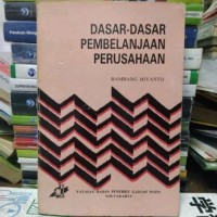 Dasar Dasar Pembelanjaan Perusahaan