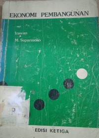 Image of Ekonomi Pembangunan Edisi ketiga