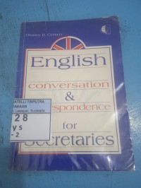 English Conversation & Correspondence for Secretaries