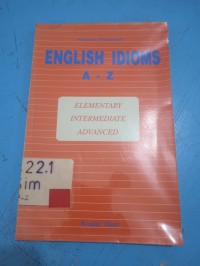 English Idioms A - Z