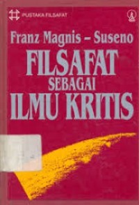 Filsafat sebagai Ilmu Kritis