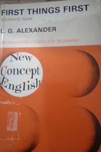First Things First Student's Book
