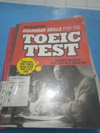Grammar Skills For The TOEIC TEST