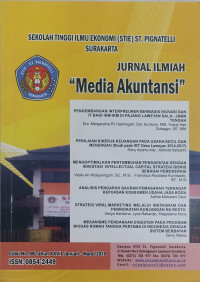 JURNAL ILMIAH: Media Akuntansi