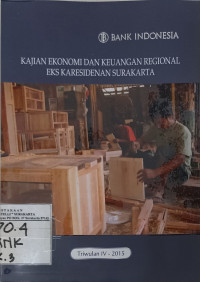 Kajian Ekonomi dan Keuangan Regional Eks Karesidenan Surakarta