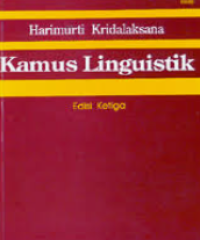Image of Kamus Linguistik