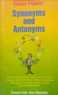 Kamus Populer Synonyms and Antonyms