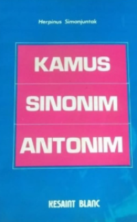 Kamus Sinonim Antonim