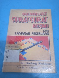 Membuat Surat surat resmi