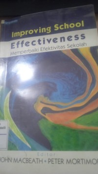 Memperbaiki Efektivitas Sekolah