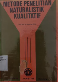 Image of Metode Penelitian Naturalistik Kualitatif