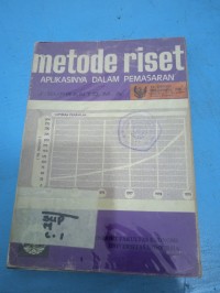 Metode Riset Aplikasi Dalam Pemasaran