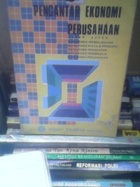 Pengantar Ekonomi Perusahaan