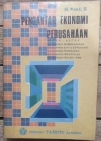 Image of Pengantar Ekonomi Perusahaan