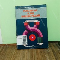 Pengantar Ilmu Hukum pajak