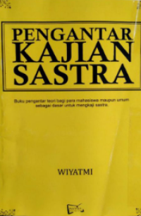 Image of Pengantar Kajian Sastra