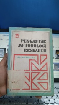 Pengantar Metodologi Research