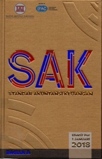 SAK : Standar Akuntansi Keuangan