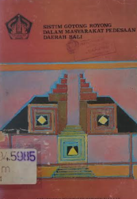 Image of Sistim Gotong Royong Dalam Masyarakat Pedesaan Daerah Bali