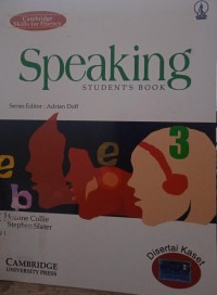Image of Speaking Student's Book 3