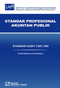 Image of Standar Profesional Akuntan Publik : Standar Audit 505