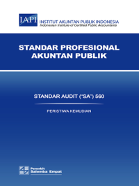 Image of Standar Profesional Akuntan Publik : Standar Audit  560