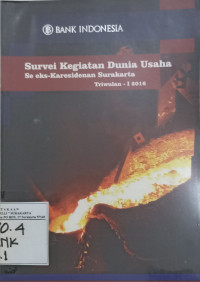 Survei Kegiatan Dunia Usaha Se eks-Karesidenan Surakarta