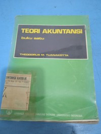 Teori Akuntansi buku satu