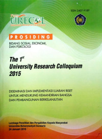The 1st  University Research Colloquium 2015