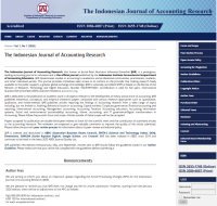 Image of The Indonesian Journal of Accounting Reasearch